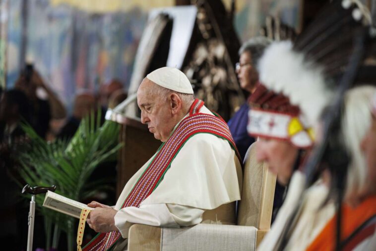 Au Canada, le pape François veut ouvrir un processus de « guérison » avec les communautés autochtones
