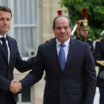 Emmanuel Macron reçoit son homologue égyptien Abdel Fattah al-Sissi à l'Élysée
