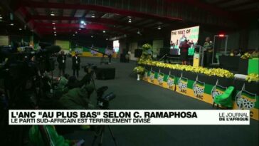 L’ANC « au plus bas » selon Cyril Ramaphosa : le parti sud-africian est terriblement divisé