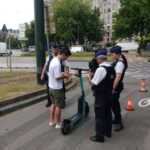 La police bruxelloise sévit contre les trottinettistes en infraction