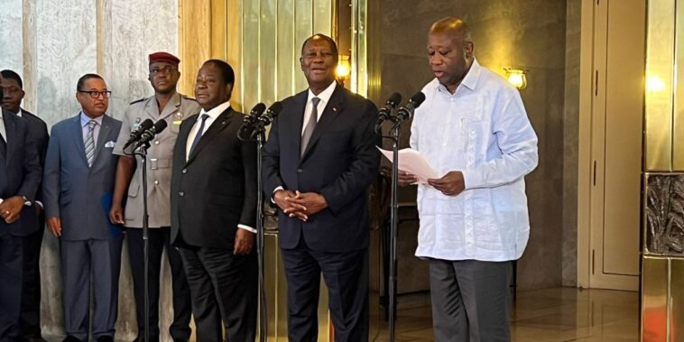 Ouattara, Bédié et Gbagbo réunis pour une rencontre historique – Jeune Afrique