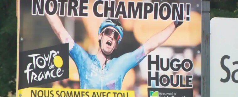 Tour de France: L'expérience d'une vie pour Hugo Houle