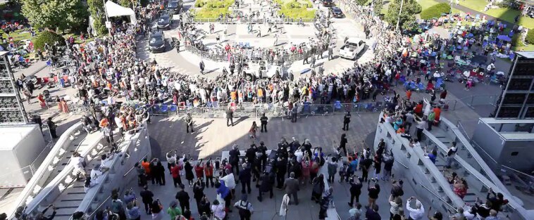 Un autre bain de foule pour le pape à Sainte-Anne-de-Beaupré