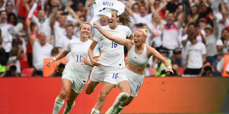 l'Angleterre remporte l'Euro féminin en battant l'Allemagne en finale
