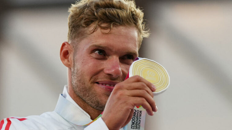 le Français Kevin Mayer sacré champion du monde au décathlon