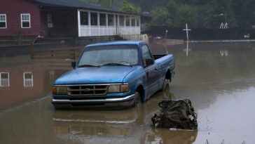 plus de vingt morts après les inondations dans le Kentucky