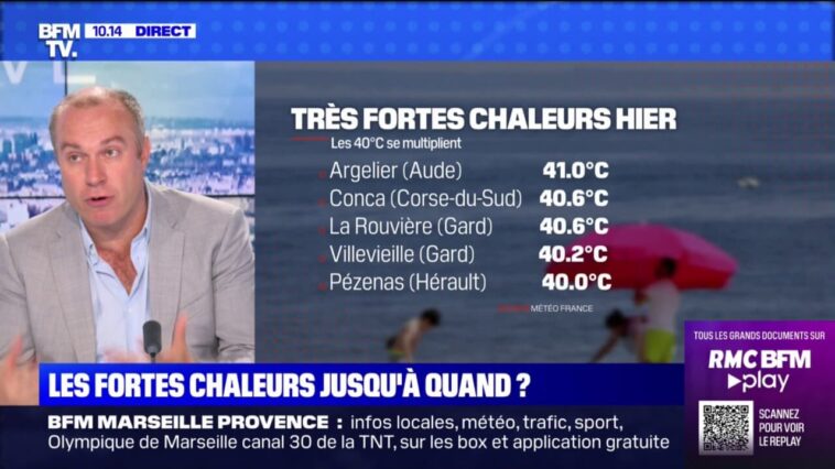 François Gemenne, chercheur spécialisé sur l'impact du réchauffement climatique: "vraisemblablement, le thermomètre atteindra la barre des 50°c" d'ici le milieu du siècle