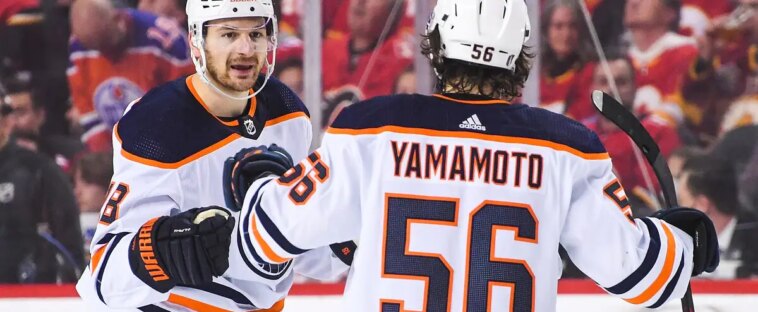 Kailer Yamamoto demeure avec les Oilers