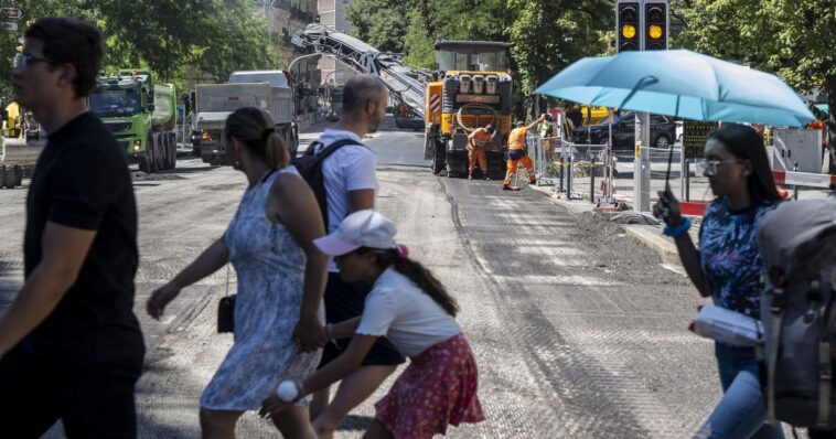 Troisième vague de chaleur de l'été, il a fait 38,3 degrés jeudi à Genève - rts.ch