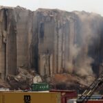 nouvel effondrement dans les silos au deuxième anniversaire de l'explosion