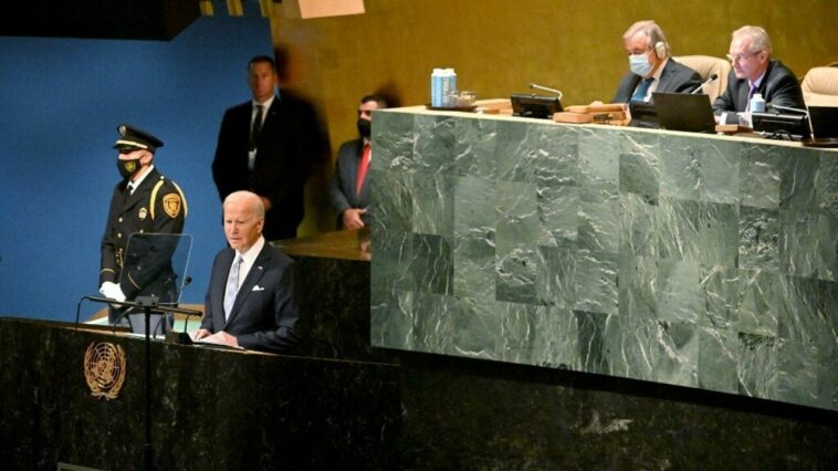 Aux Nations Unies, la violente charge de Joe Biden contre Vladimir Poutine