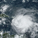 En Guadeloupe, le passage de la tempête Fiona fait un mort