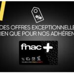 French Days – La carte Fnac+ à 4,99 € pour un an au lieu de 14,99 €