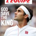 “God Save the King”: la presse mondiale encense l'artiste, le champion et l'extraterrestre Federer