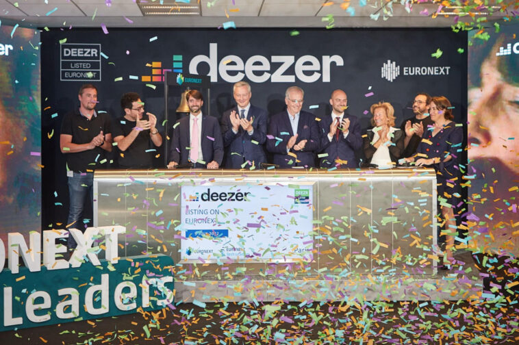 Deezer Bourse cotation