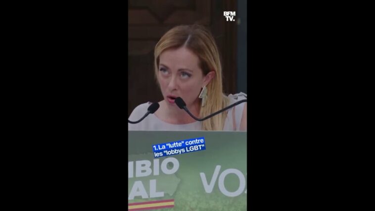 Italie : les thèmes phares de la campagne de Giorgia Meloni