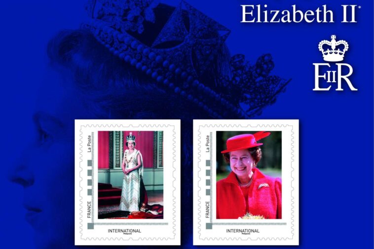 La Poste française rend hommage à Elizabeth II