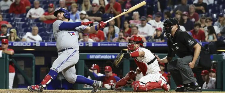 Les Blue Jays de Toronto explosent offensivement face aux Phillies de Philadelphie