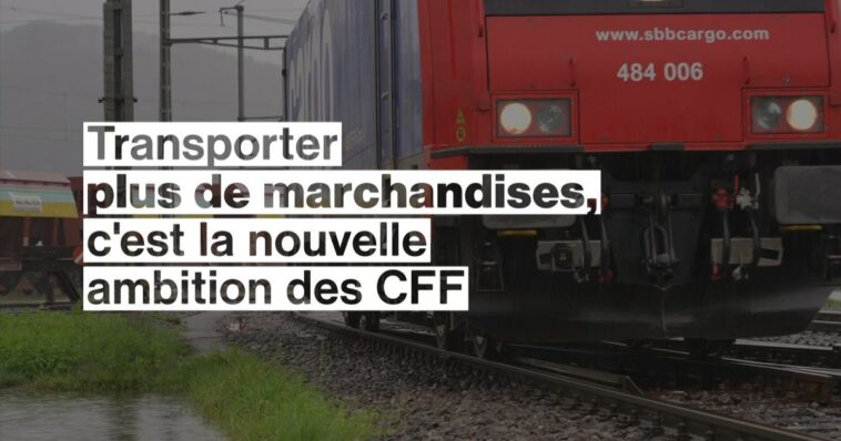 Les CFF veulent transporter plus de marchandises, et plus vite, d'ici 2050 - rts.ch