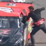 NASCAR: Un pilote roué de coups par un rival