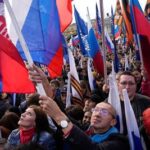 Rassemblements à Moscou et Saint-Pétersbourg en soutien aux “référendums” d'annexion
