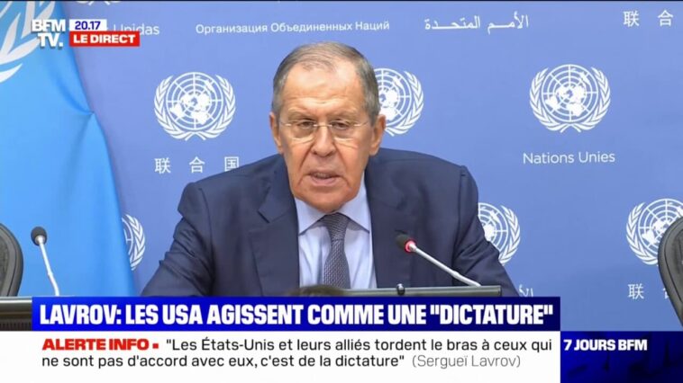 Référendums dans les territoires ukrainiens occupés par la Russie: "C'est Volodymyr Zelensky qui a rendu impossible la vie des Russes ethniques en Ukraine", affirme Sergueï Lavrov