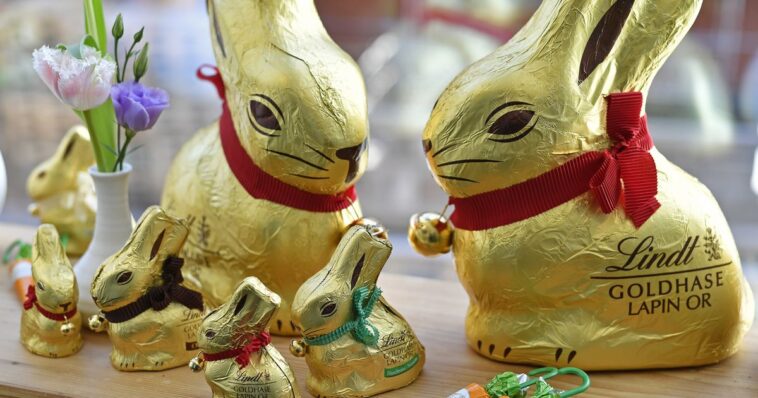 Trop semblables à ceux de Lindt, les lapins de Pâques de Lidl retirés de la vente - rts.ch