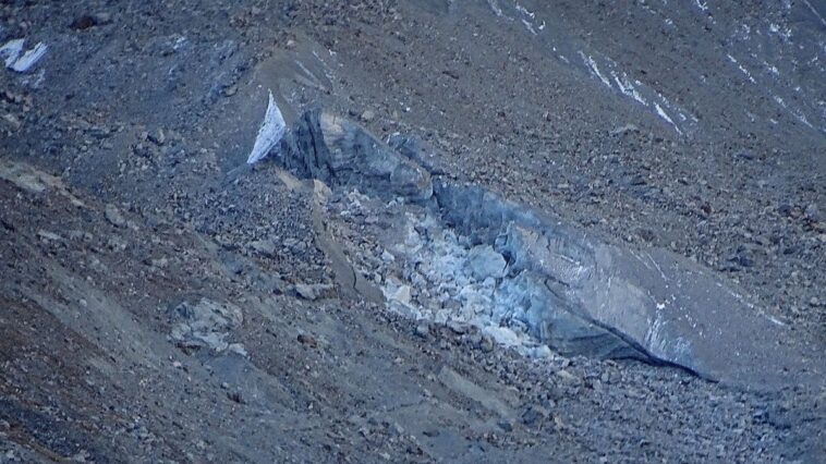 Valais: La grotte de glace d’Arolla s’est effondrée