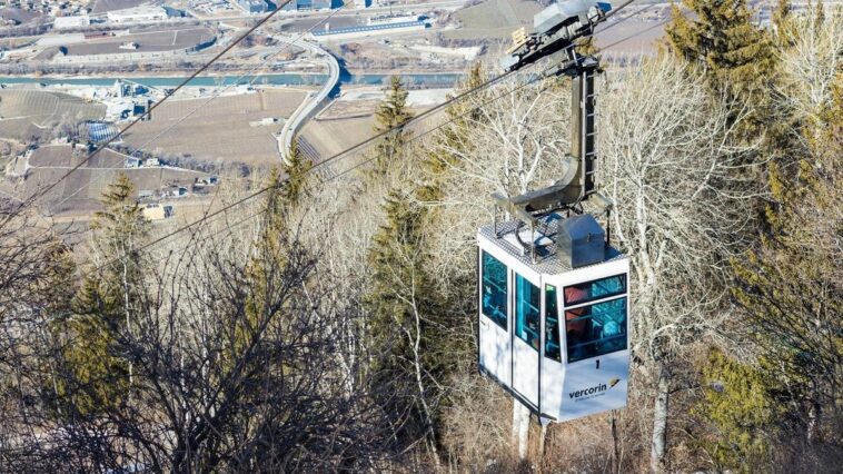 Valais: Le téléphérique Chalais-Vercorin ne rouvrira pas avant mi-octobre