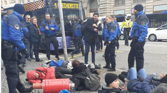 Vaud: Manifestants écolos acquittés en deuxième instance