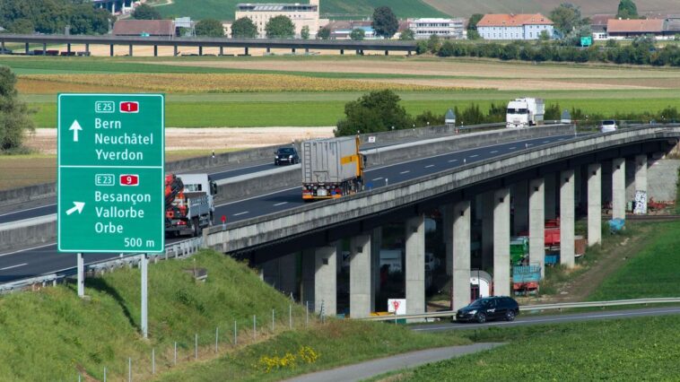 Yverdon-Lausanne: une 3e voie de trafic verra le jour sur l’A1