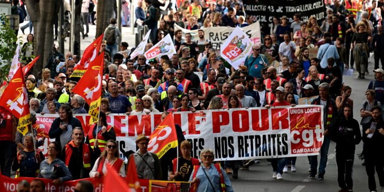 à Marseille, les syndicats mobilisés contre «l'entêtement de Macron»