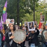 à Paris, 250 personnes ont manifesté pour soutenir l'Iran