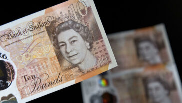 chute historique de la monnaie britannique et craintes d'une récession