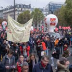 des manifestations dans toute la France pour les salaires et les retraites