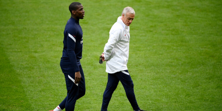 le staff de l'équipe de France de football savait