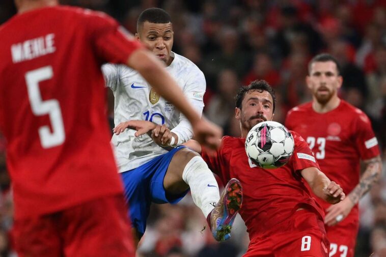 les Bleus s’inclinent au Danemark à deux mois de la Coupe du monde