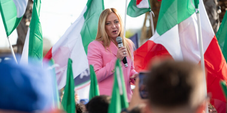 les Italiens divisés sur la probable élection de Giorgia Meloni