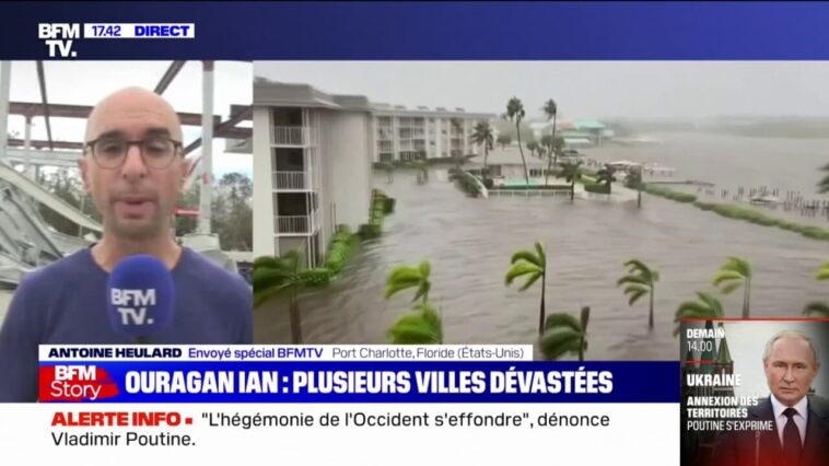 les dégâts considérables de l'ouragan Ian