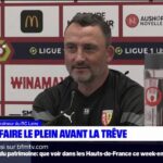 "Je veux qu'on cherche à gagner": les mots de Franck Haise avant le match de Lens contre Nantes