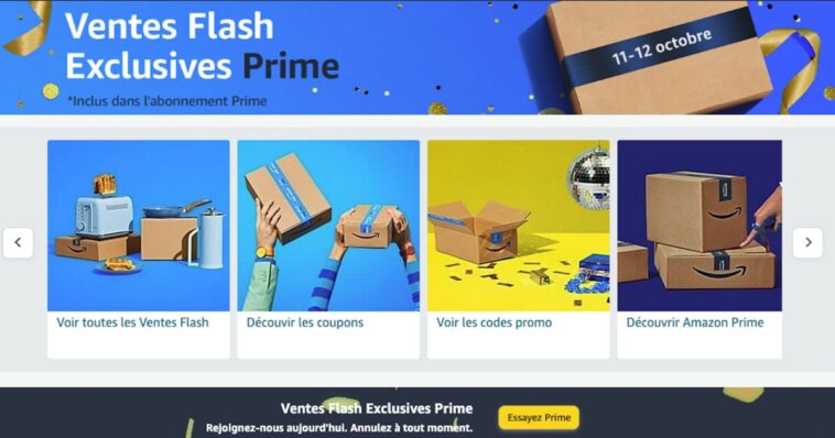 Amazon Ventes flash Prime automne 2022 : les vrais bons plans en direct