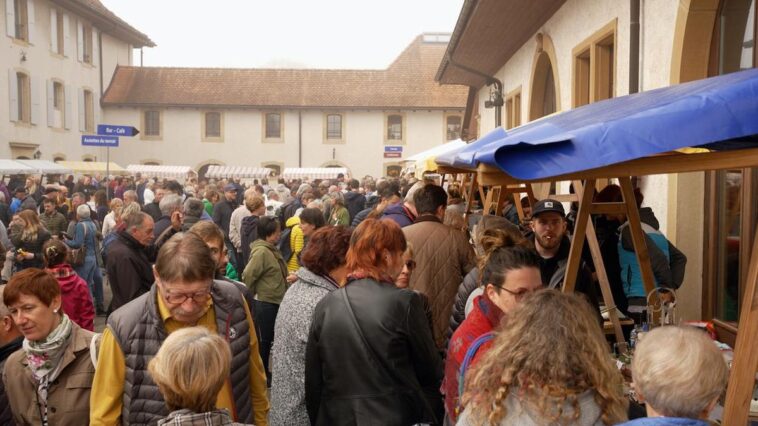 Bonvillars (VD): Une foule de gourmets était au rendez-vous de la truffe