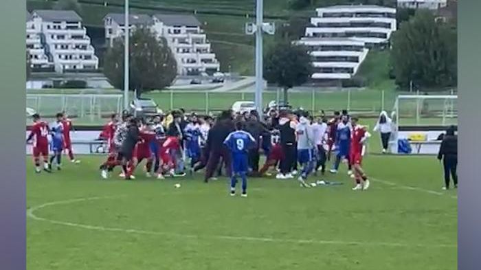 Broc (FR): La vidéo d’une bagarre au terme d’un match de foot enflamme les réseaux