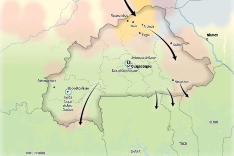 Burkina Faso, les cartes pour comprendre les raisons du dernier putsch