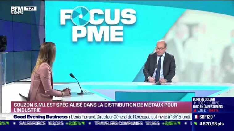 Cathy Delabre (Couzon S.M.I) : Couzon S.M.I est spécialisé dans la distribution de métaux pour l'industrie