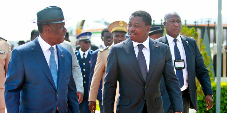Côte d’Ivoire : réunion au sommet entre Alassane Ouattara, Umaro Sissoco Embaló et Faure Gnassingbé