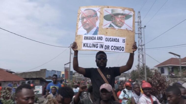 Des milliers de manifestants contre le Rwanda à Goma en RD Congo