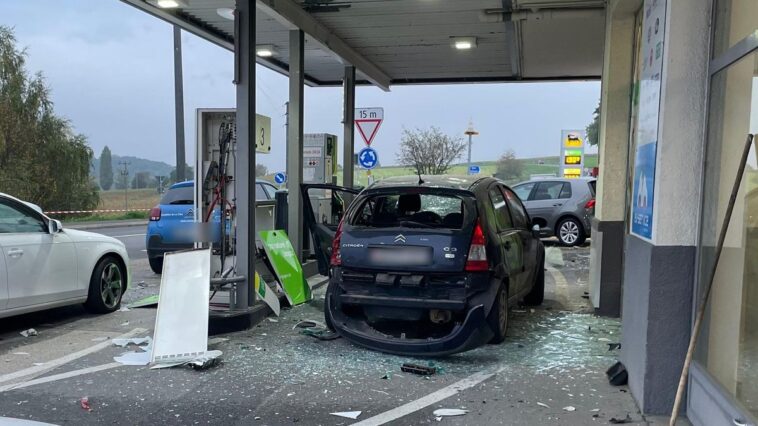 Explosion à la station-service de Yens