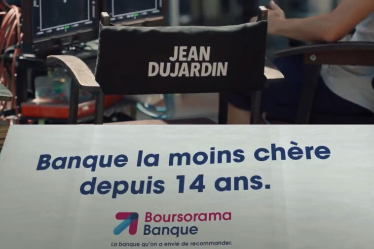 Boursorama Banque Jean Dujardin