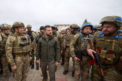 L’Ukraine aurait libéré près de 2.500 km² lors de la dernière contre-offensive, affirme Zelensky